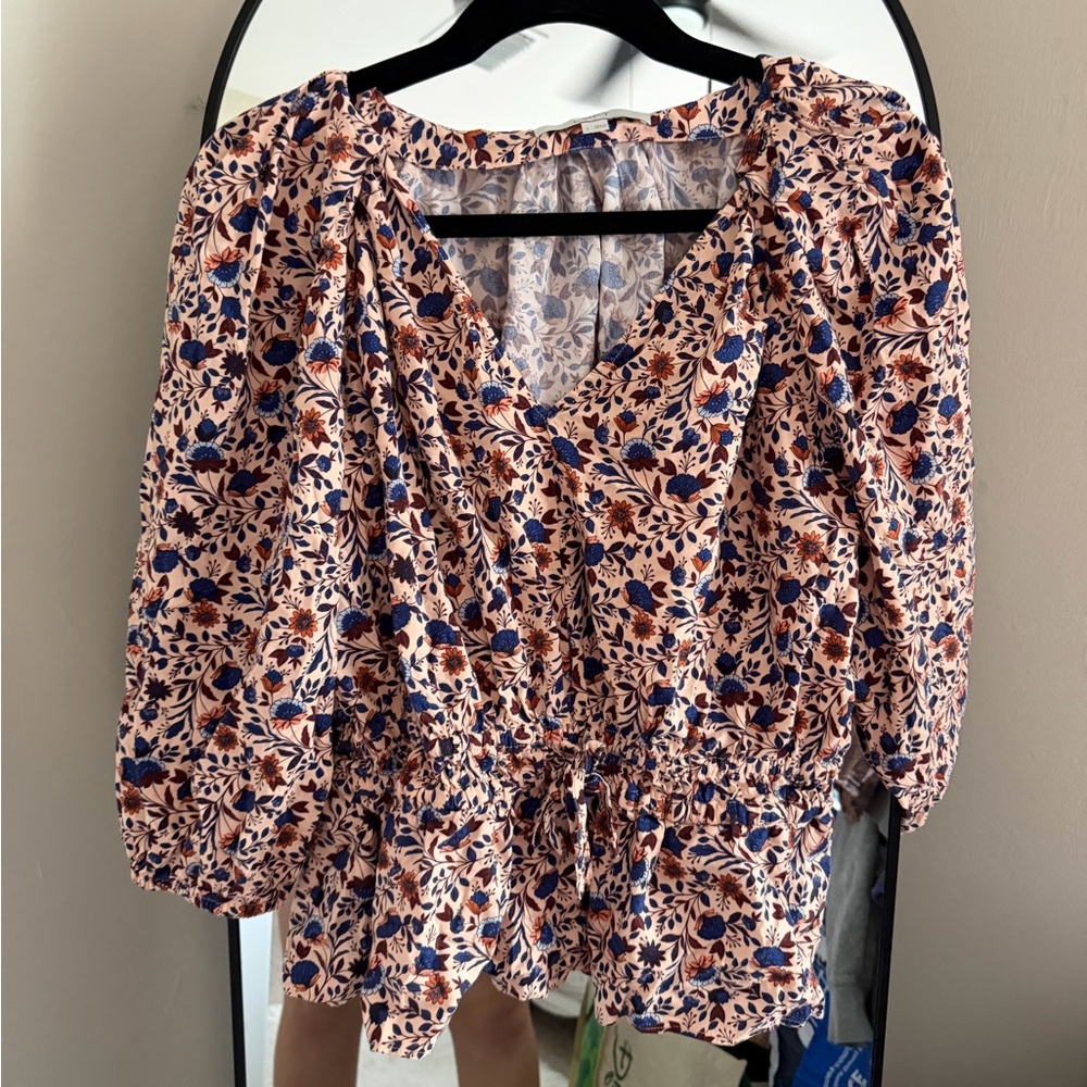 LOFT Floral Print Women's Top